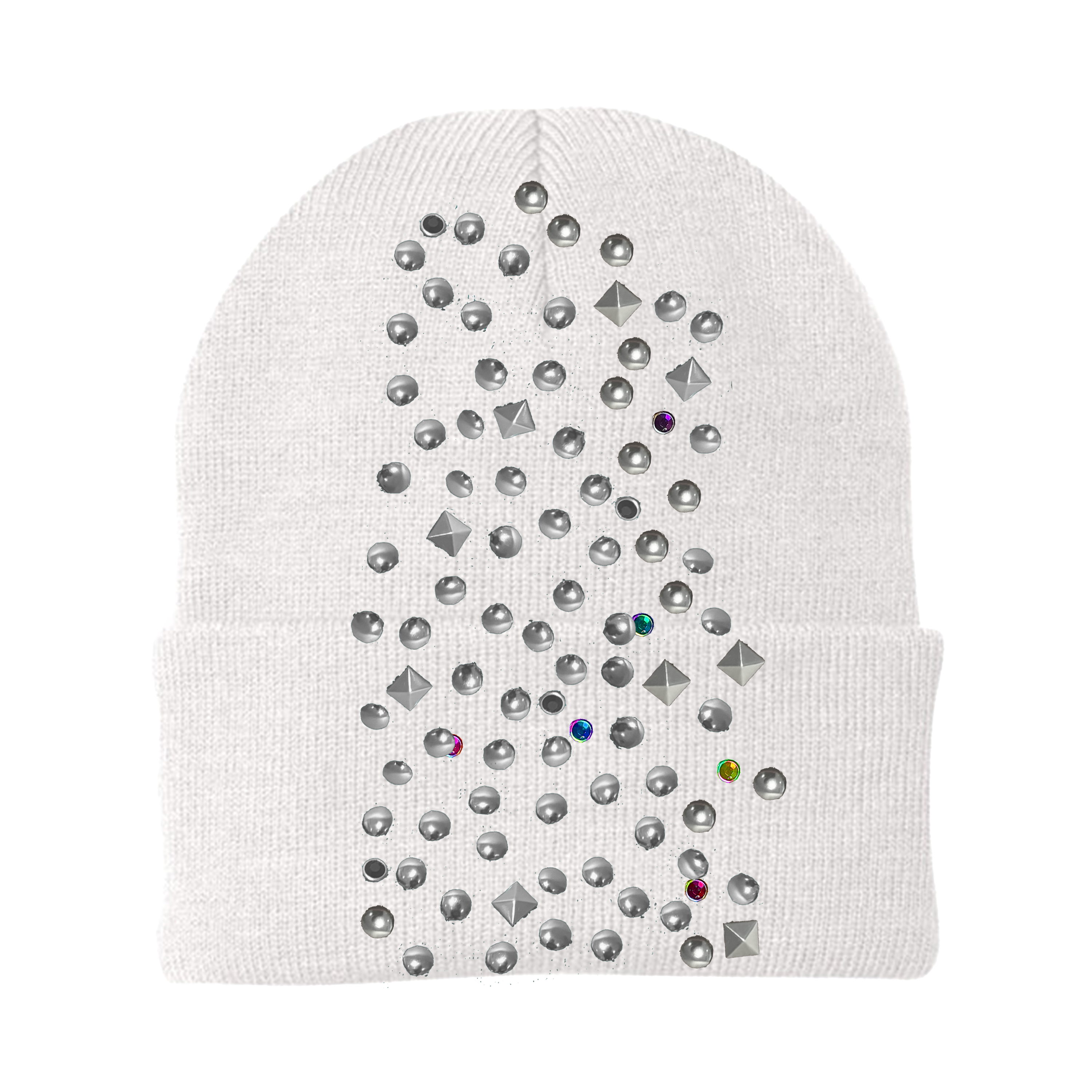 FROHAWK BEANIE WHITE (FOLDED)