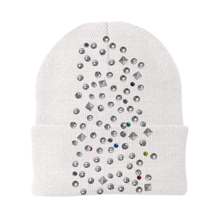 FROHAWK BEANIE WHITE (FOLDED)