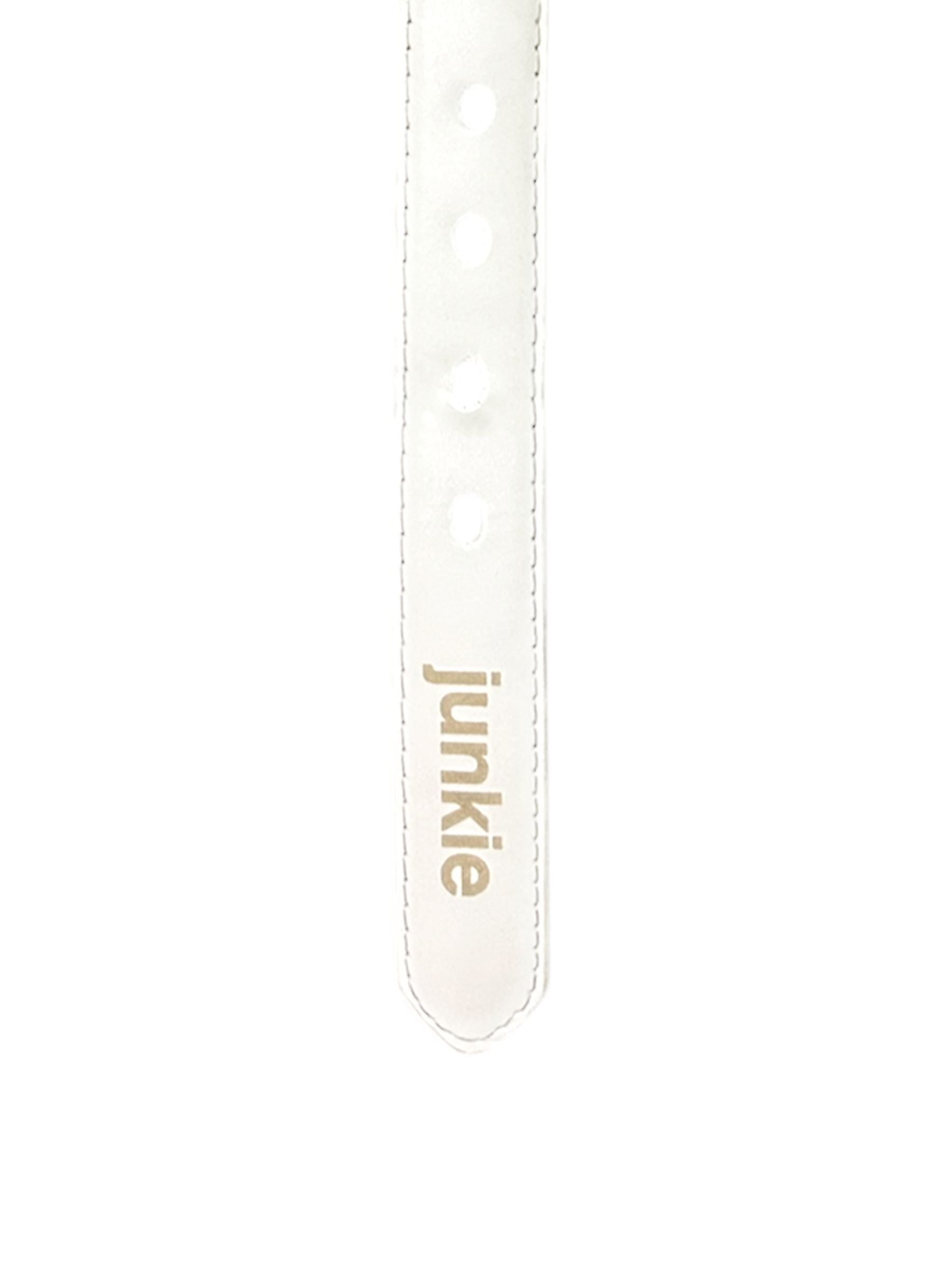 WHITE JUNKIE BELT
